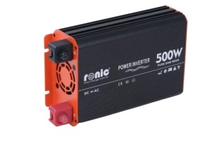 Invertor DC-AC cu Sinus PUR, 12V-230V, model RONIC RS500P, 500W/1000W