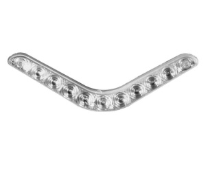 LED intermitent clar in dreapta, cablu de 250 mm