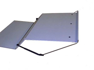 Pat de dormit de acoperis VWT4 kR superfl.front inalt, laminat gri deschis - Img 3