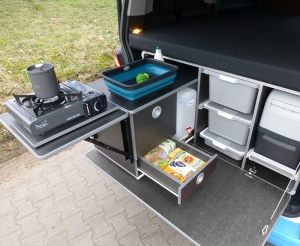 REIMO CampingBox L pentru VW T5, T6 ampatament scurt si lung, break si Caravelle - Img 4