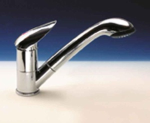 Robinet Pelikan cu dus JULIA, conexiune UniQuick 12mm