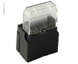 Suport siguranta auto 6,3x0,8mm pentru conectare prin cablu (suport stecher plat)