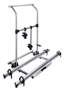 Suport spate din aluminiu Omni-Bike Sport G2 W150 Hobby Caravan pentru 2 biciclete
