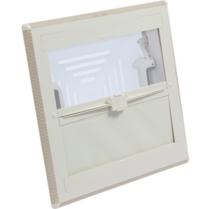 Trapa 40x40 MPK 46 cu deschidere pe toate laturile, plasa de tantari si jaluzea basculanta - Img 6