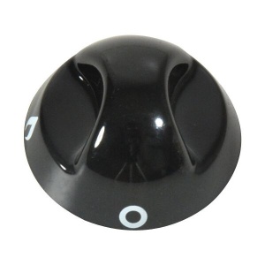 Buton de control, negru, pentru plita Triangle Basic Line, 3 buc