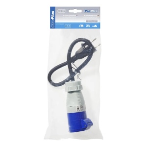 Cablu adaptor 40cm 3x1,5mm ² de la priza Schuko la CEE - Img 6