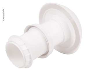Cos de fum pe acoperis O60mm, hota extractiva cu protectie impotriva stropirii