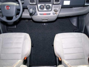 Covorase pentru cabina pentru Fiat Ducato, Peugeot Boxer, Citroen Jumper, velur rafinat