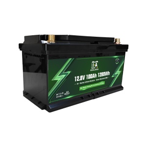 Idealakku Baterie litiu seria IA LiFePO4 12V 100Ah BMS inteligent cu Bluetooth Baterie pentru rulotă sub scaun - Img 3