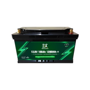 Idealakku Baterie litiu seria IA LiFePO4 12V 100Ah BMS inteligent cu Bluetooth Baterie pentru rulotă sub scaun cu încălzire - Img 2
