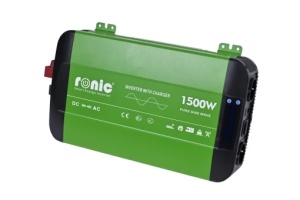 Invertor DC-AC cu Sinus PUR + Incarcator AC + Transfer Prioritate Automat, 12V-230V, model RONIC HKC1500P, 1500W/3000W - Img 6