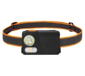 LANTERNA DE CAP FRONTALA CU LED REINCARCABILA, 300 LUMENI, MODEL ULTRA-SLIM, SKYWOODS L60A81 - Img 2