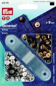 Nituri din alama O9mm, de culoare argintie