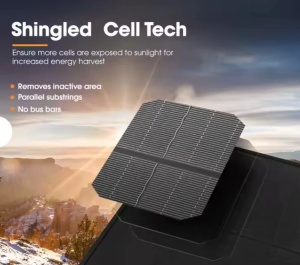 Panou Solar Monocristalin Rulote Ambarcatiuni Full Black 110W - Img 5
