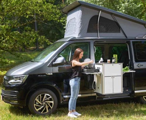 Piesa REIMO Easy-Kitchen pentru VW T6 T5 MB Vito - instalare pe dreapta - alb lucios - Img 4