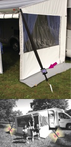 Protectie impotriva accidentarii pentru copertine Fiamma, cu lumina solara pe LED - Img 3