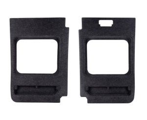 Set garnituri usa spate 2 bucati, antracit, 1125x9999x99.9mm, anul 2006