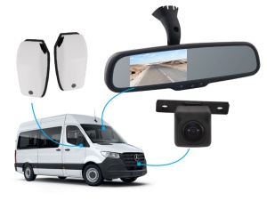 Sistem de camera cu punct mort, DVN 6901 Pro Universal
