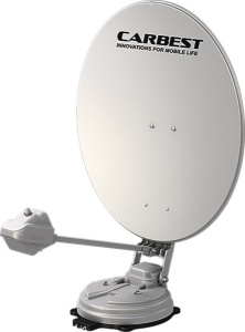 Sistem de satelit 85cm - Carbest Multi-Sat X85 Twin + Skew