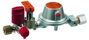 Sistem regulator rezervor de gaz RVS-RVS 50mbar