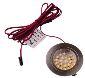Spot LED din otel inoxidabil cu 24 LED-uri Incastrat LED 12 V