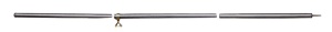 Stalp de montaj din aluminiu 170-260 cm 3 parti cu surub
