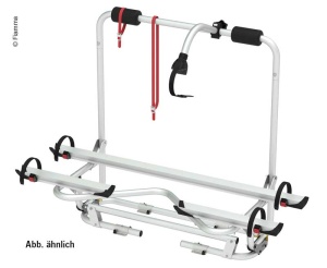 Suport pentru bara de tractiune XL A Pro 50 kg, pentru 2 biciclete, versiunea albastra, maxim 3 biciclete