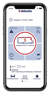 ThermoConnect Control inteligent al încălzirii pentru vehicule cu ThermoConnect