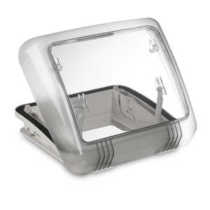 Trapa MICRO HEKI 280 x 280 mm, geamul de pe acoperis pentru incaperi de toaleta