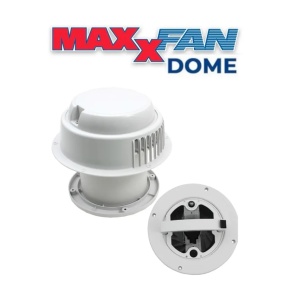 Ventilator 12 V MaxxFan Dome – capac alb - Img 5