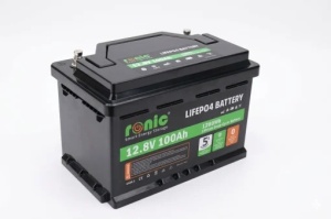 Baterie/Acumulator LiFePO4 DESIGN UNDERSEAT, 12.8V 100Ah, functie Bluetooth si LTCP, model RONIC HX12100D-100