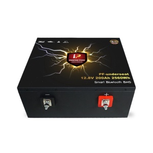 Baterie cu litiu 200Ah 12V LiFePO4 sub scaun Smart BMS Bluetooth Perfectium - Img 5