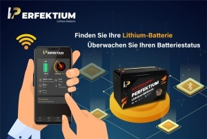 Baterie Litiu 50Ah 12V LiFePO4 Smart BMS Bluetooth Perfectium - Img 2