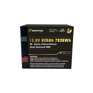 Baterie Litiu 620Ah 12V LiFePO4 Smart BMS Bluetooth Perfectium