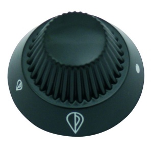 Buton de control, negru , pentru plita Dometic