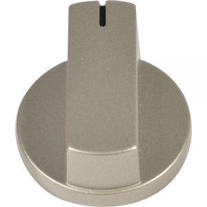 Buton de control, nichel mat, pentru plite si cuptoare Thetford, 6 bucati