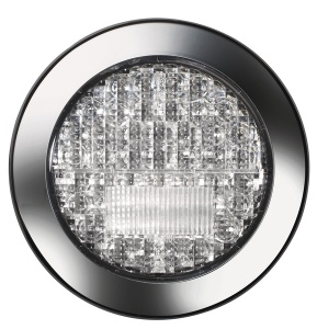 Ceata LED lumina de mers inapoi 12V, 3 4W clar IP67, cablu de 500 mm