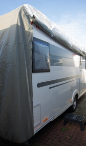 Husa premium pentru rulote, 250cm latime x 510-550cm lungime - Img 2