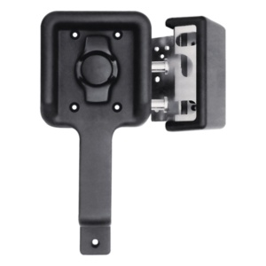 Incuietoare pentru rulote, grosime usa 30mm, dreapta, neagra.