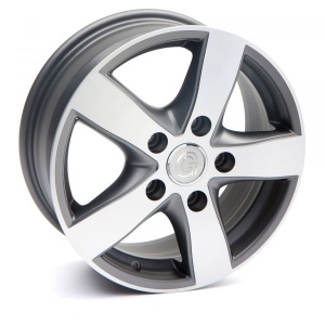 Janta din aluminiu Goldschmitt, 6,5x16 , antarcit, pentru Fiat Ducato Maxi