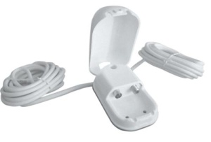 Priză dublă de exterior cu conexiune F și coaxială Conector F + mufă coaxială de la Maxview