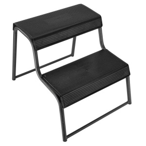 Scara metalica cu doua trepte pentru rulote, sarcina max 220kg, inaltime 35 cm