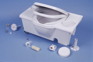 Scaun de toaleta cu capac C2 3 culoare: alb C4