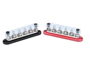 SET BARA CONECTARE BUSBAR 300A, 6 X M10, MODEL 6WAY300A - Img 2