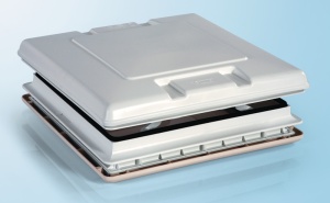 Trapa de acoperis 50x50 Vent alb cu rulou
