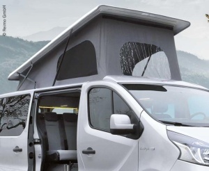 Acoperis de dormit EasyFit pentru Renault Trafic si vehicule similare - catarama de centura