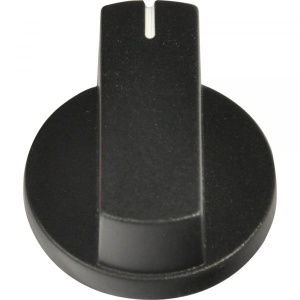 Buton de control, negru, pentru plite si cuptoare Thetford, 3 buc
