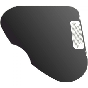 Capac din sticla, negru, pentru chiuveta Thetford Triangle Basic Line 33, stanga, dimensiuni chiuveta 48 x 48 cm