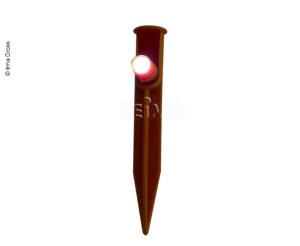 Carlig de cort cu lumina LED, 4 bucati, portocaliu - Img 2