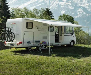 Copertina perete lateral Thule Omnistor 8000 fara motor, 500cm, gri mistic